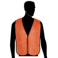Blaze Orange Mesh Safety Vest